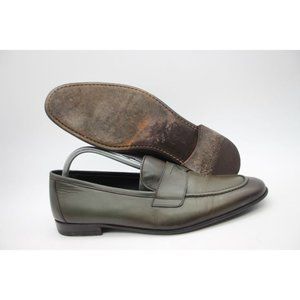 Vella Pais Men's Size 11 Black Leather Casual Slip On Loafer Shoes